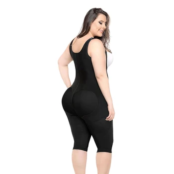 Sievietes Vidukļa Treneris Slimming Body Shaper Feminino Bodysuits Modelēšana Siksna Sabiedrība Shapewear Bodysuit 6XL Plus Lieluma