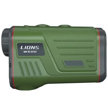 PEAKPULSE Medību Laser Rangefinder 600m Armijas Zaļā Regulējams 6 Fokusa Garums Akumulatoru, Range Finder Medībām