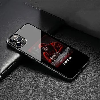 Stienis Vilnis j Cole, Rūdīta Stikla Vāks iPhone 11 Pro XR-X XS Max 7 8 6 6s Plus 5S SE 2020. gadam Telefonu Gadījumā