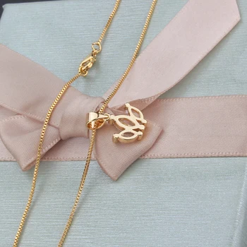 SUNSLL Jaunā vara rotaslietas set white kubikmetru zircon zelta kaklarota, auskari sieviešu modes gadadienu puse rotaslietas ķēdes dāvanas