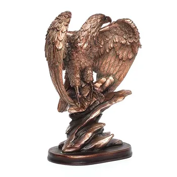 Radošā Ērglis Rotājumi Izplatīt Spārniem Eagle Trophy Figūriņas Amatu Mājā, Birojā, Apdares Sveķu Dzīvnieku Miniatūras Modeli, Dāvanas