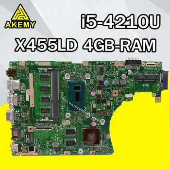 Par Asus X455LD X455L F455L F454L R455L W419L K455L X455LJ A455L i5-4210U 4g mātesplati par klēpjdatoru pārbaudīta komisijas maksa