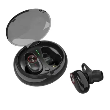TWS-V5 Bezvadu Bluetooth Austiņas Stereo Mūzikas In-Ear Austiņas Āra Sporta Darbojas Trokšņa Samazināšanas Tālruņa Zvanu Austiņas