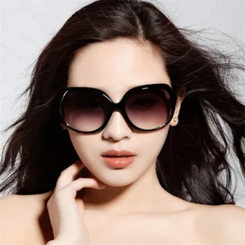 Vintage, Saulesbrilles Sieviešu Modes Ovālas Brilles Rāmis Lagre, Saules Brilles, Lai Meitene Slīpumu, Polarizēts Saulesbrilles Sieviešu Brilles UV400